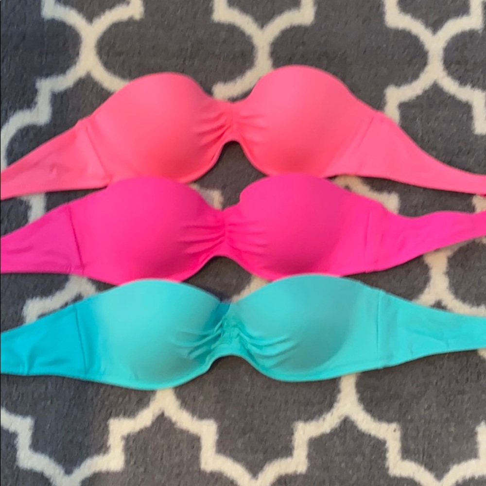 🌸🌴Victorias Secret Strapless Bikini Top